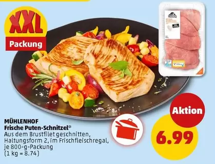 Frische Puten-Schnitzel