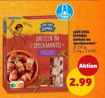 Datteln im Speckmantel