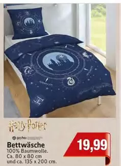 Harry Potter - Bettwäsche 100% Baumwolle
