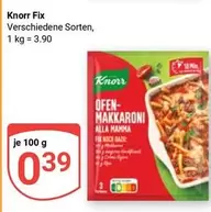 Knorr - Ofen-Makkaroni Alla Mamma