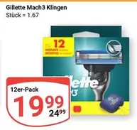 Gillette - Klingen