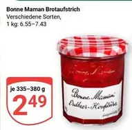 Brotaufstrich Erdbeer-Konfitüre