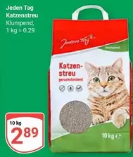 Katzenstreu Klumpend