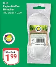 Papier-Muffin-Förmchen