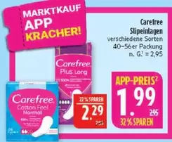 Carefree - Slipeinlagen