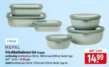 Frischhaltedosen-Set Cirqula