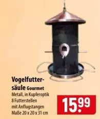 Gourmet - Vogelfutter-säule