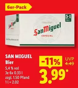 San Miguel - Bier