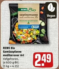 Bio - Gemüsepfanne mediterraner Art