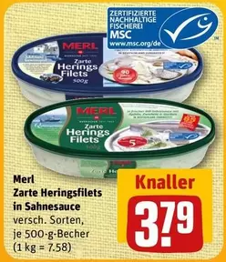 Zarte Heringsfilets