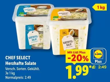 Chef - Herzhafte Salate