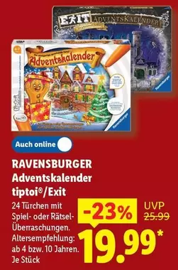 Adventskalender tiptoi
®/Exit