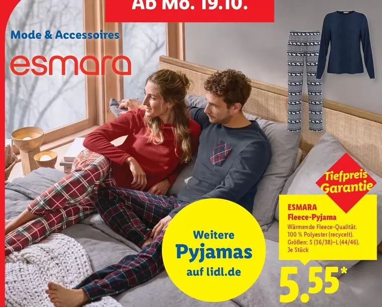 Fleece-Pyjama