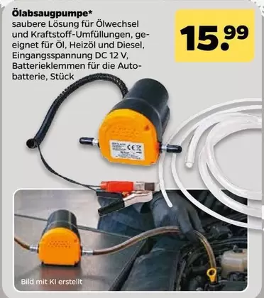 Diesel - Ölabsaugpumpe