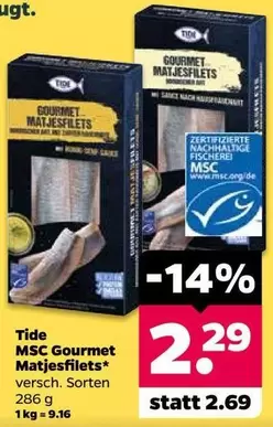 Gourmet - MSC Matjesfilets