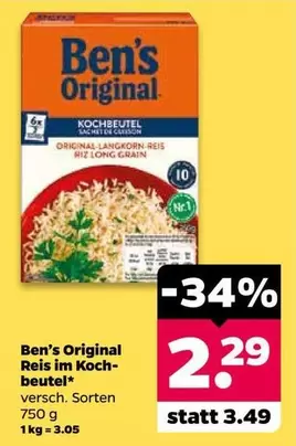 Koch - Reis im beutel