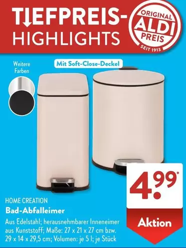 Bad-Abfalleimer