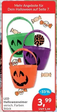 LED Halloweeneimer
