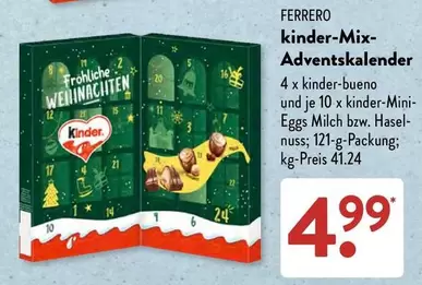 Kinder - kinder-Mix-Adventskalender
