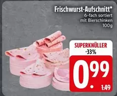Frischwurst-Aufschnitt