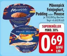 Feinjoghurt, Pudding oder Mousse