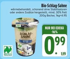 Bio - -Schlag-Sahne