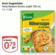 Knorr - Suppenliebe Hühnersuppe mit vielen Nudeln