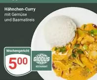 Hähnchen-Curry mit Gemüse und Basmatireis