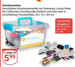 Schreibwarenbox