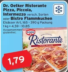Ristorante - Pizza, Piccola, Intermezzo oder Bistro Flammkuchen