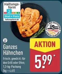 Ganzes Hähnchen