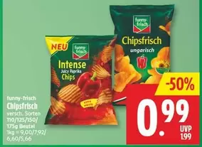 Chipsfrisch Intense Juicy Paprika Chips
