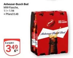 Bud MW-Flasche