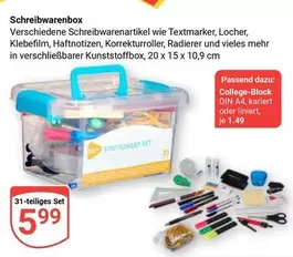 Schreibwarenbox