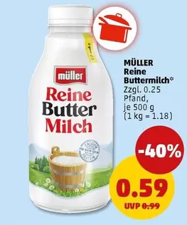 Reine Buttermilch