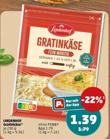 Gratinkäse Fein würzig gerieben