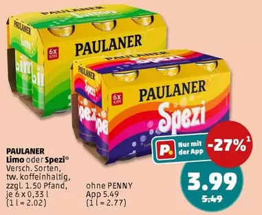 Paulaner - Limo oder Spezi