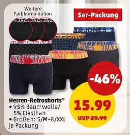 Herren-Retroshorts