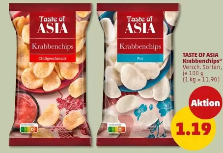 Krabbenchips