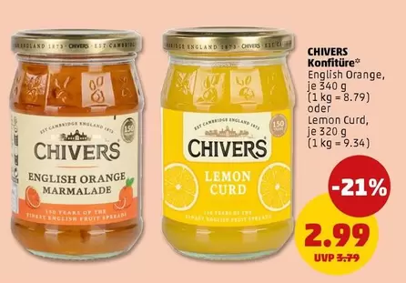 Orange - English Marmalade or Lemon Curd