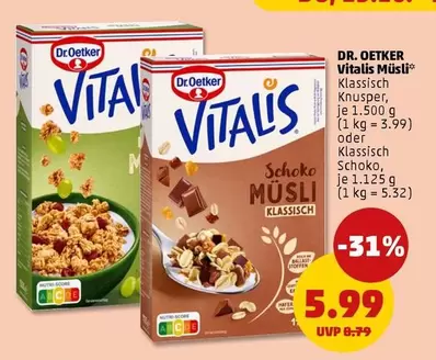 Vitalis Müsli Klassisch Knusper