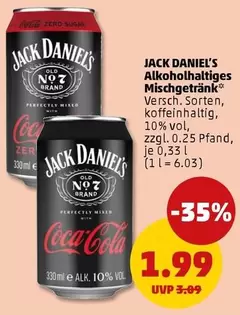 Jack Daniel's - Alkoholisches Mischgetränk