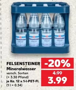 FELSENSTEINER Mineralwasser