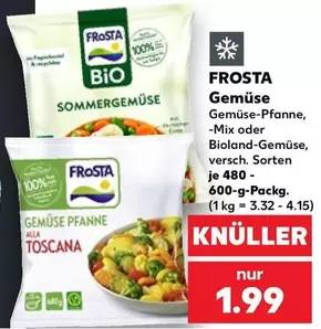 Bio - Gemüse Gemüse-Pfanne
