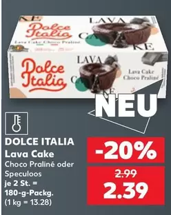 Lava Cake Choco Praliné oder Spekuloos