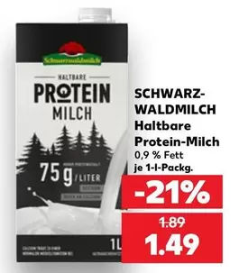 PROTEIN MILCH Haltbare Protein-Milch 0,9 % Fett