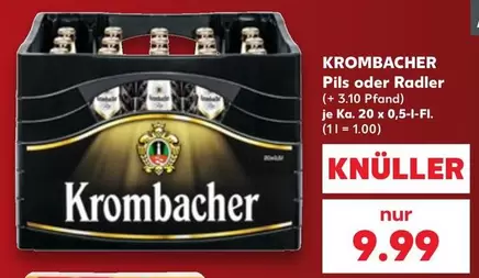 Krombacher - Pils oder Radler