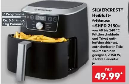 Heißluftfritteuse "SHFD 2150«