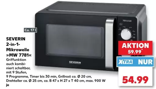 2-in-1-Mikrowelle "MW 7781"