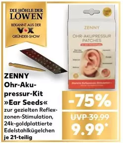 Ohr-Akupressur Patches "Ear Seeds"